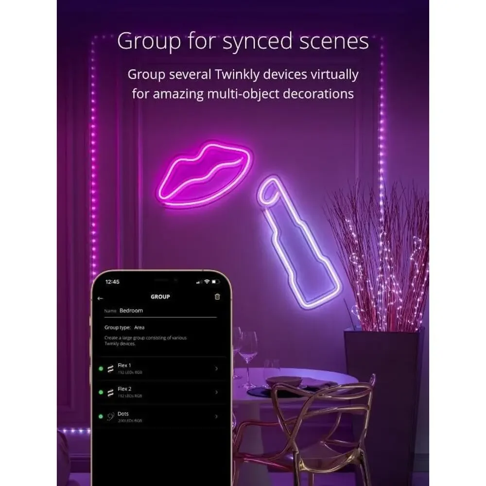 Twinkly Flex 200L RGB 7FT Starter Kit - Ecomm